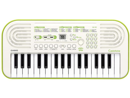 Casio SA-50 Mini Keyboard 32 Tasti 100 Timbri Portatile