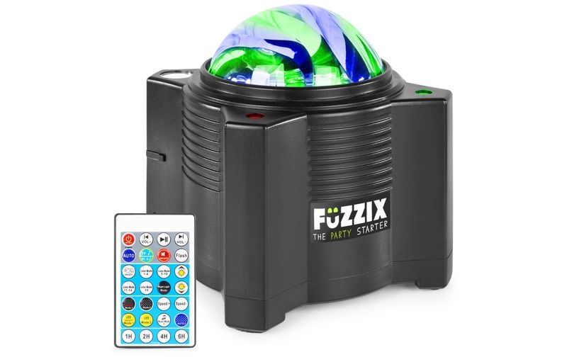 Fuzzix  Proiettore laser galattico con altoparlante Bluetooth