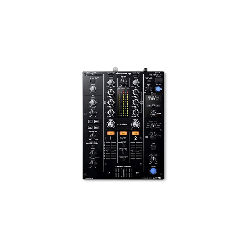 Pioneer DJ DJM-450 Mixer a 2 canali/ Nero