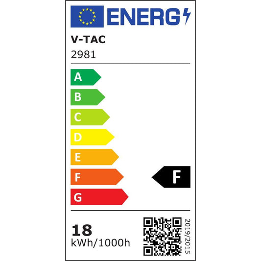 V-TAC Tubo LED 18W in Vetro 120cm Con Starter 3000K