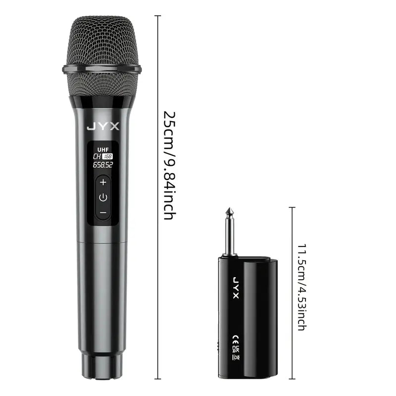 JYX U-180 Microfono dinamico wireless