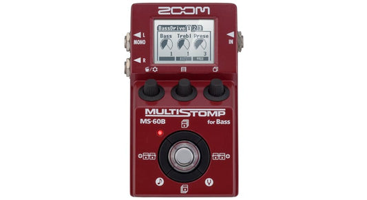 Zoom MS-60B Pedale MultiStomp per basso