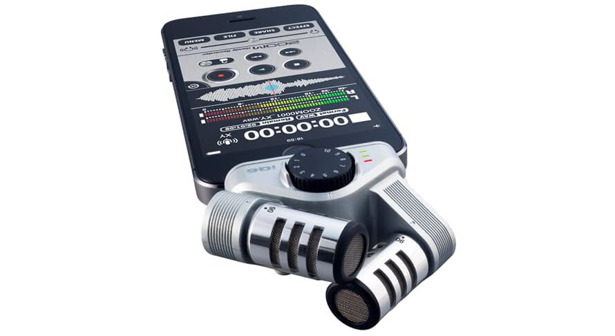 Zoom iQ6 XY Microfono stereo XY per iPhone e iPad