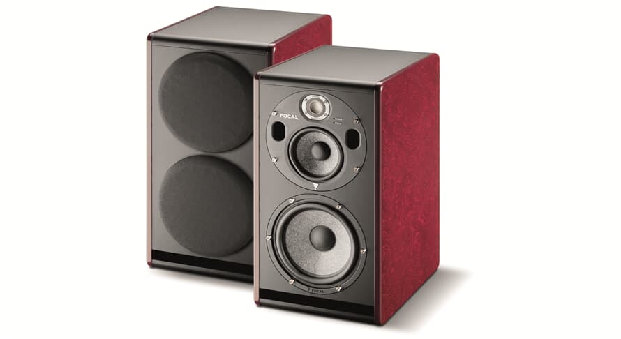 Focal Trio6 Be Red Burr Ash Sistema di monitoraggio analogico