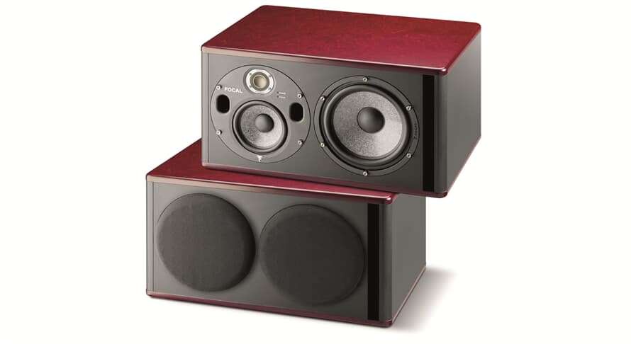 Focal Trio6 Be Red Burr Ash Sistema di monitoraggio analogico