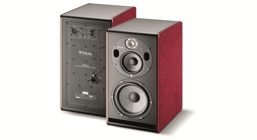 Focal Trio6 Be Red Burr Ash Sistema di monitoraggio analogico