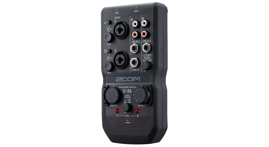 Zoom U-24 Interfaccia audio pratica
