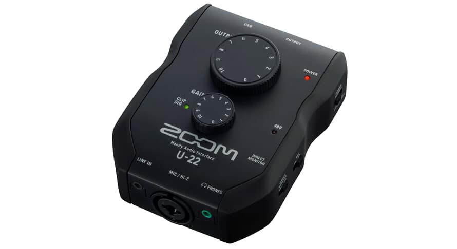 Zoom U-22 Interfaccia audio pratica