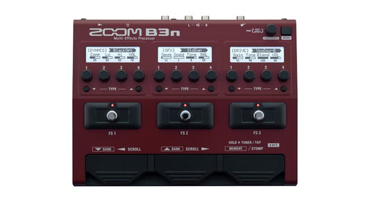 Zoom B3n Processore multieffetto per basso