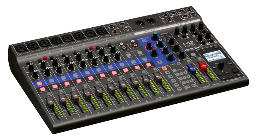 Zoom L-12 LiveTrak Digital Mixer