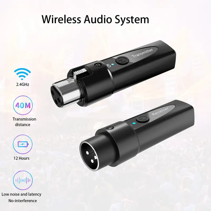 Trasmettitore di microfono wireless XLR