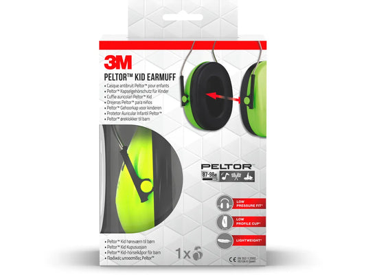 3M Para orecchie per bambini H510AKGC verde