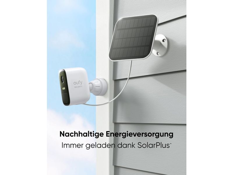 eufy eufyCam 2C Kit Videosorveglianza 2 Camere Solare 1080p Bianco