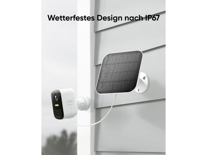 eufy eufyCam 2C Kit Videosorveglianza 2 Camere Solare 1080p Bianco