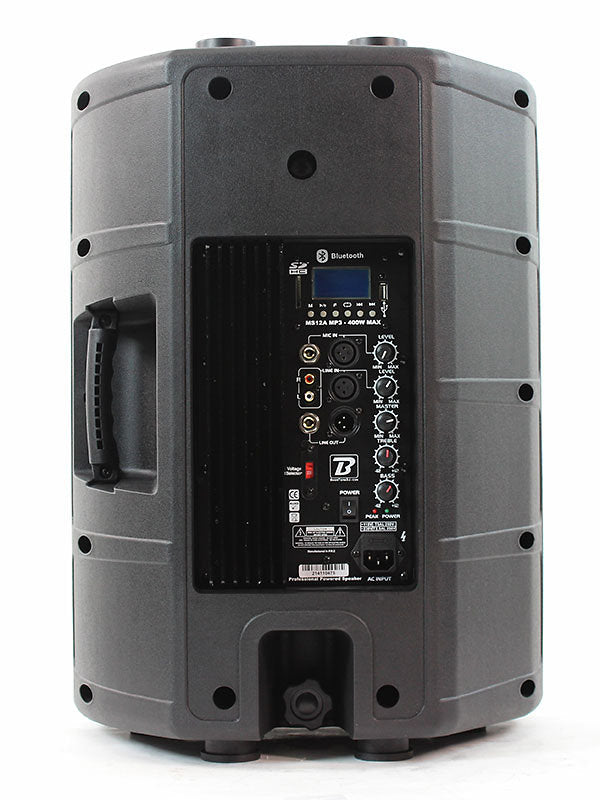 BoomTone DJ MS12A MP3 Cassa Attiva 2 Vie 12" 200W
