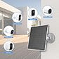 Pannello solare per telecamera esterna Eufy compatibile con pannello solare ad alimentazione continua Eufycam con cavo di ricarica da 9,8 piedi