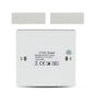 V-TAC Interruttore Wireless a Triplo Tasto con Sensore Colore Bianco IP54