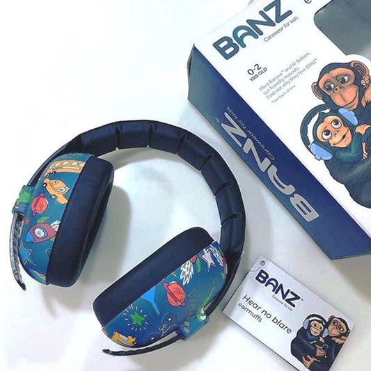 BANZ Protezione acustica 0+ Bleu/Multicolore