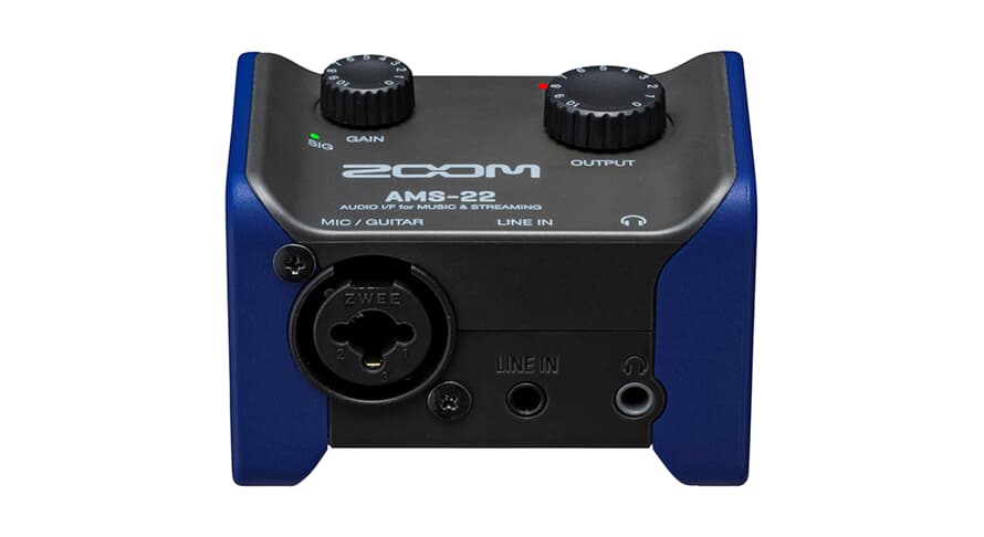 Zoom AMS-22 Interfaccia audio per musica e streaming