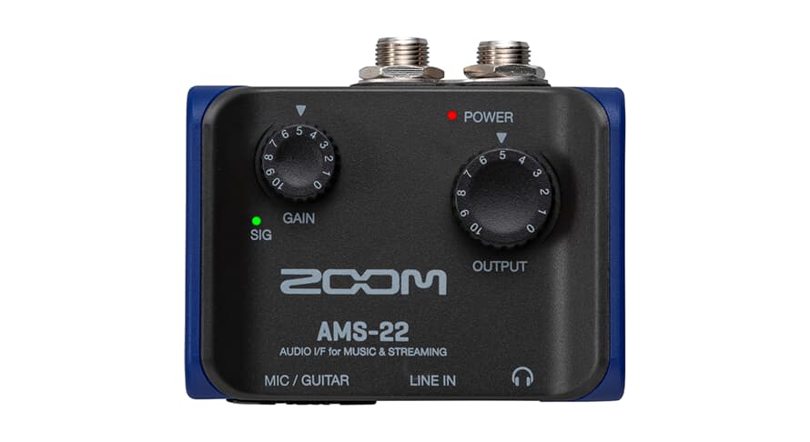 Zoom AMS-22 Interfaccia audio per musica e streaming