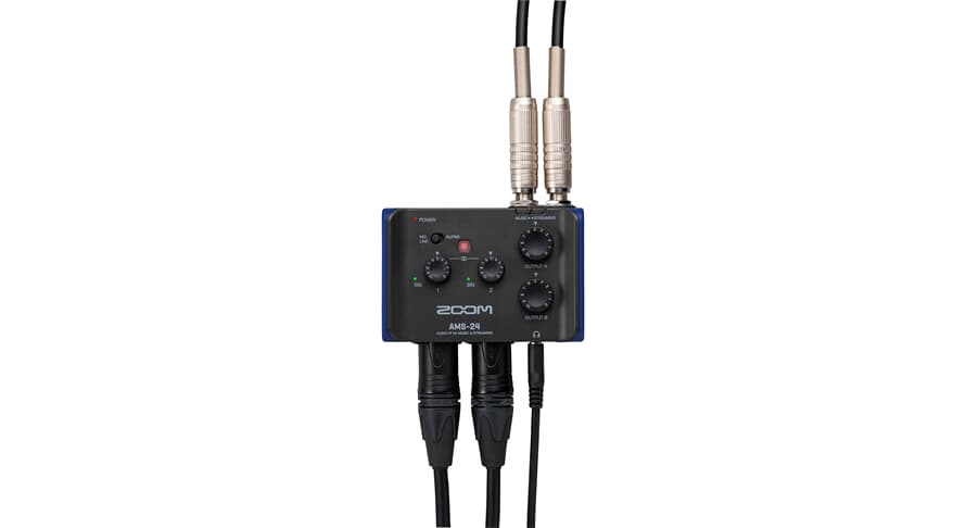 Zoom AMS-24 Interfaccia audio per musica e streaming