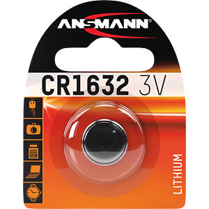 Ansmann Pila a bottone al litio, 3V, 120 mAh, 16,0x3,2 mm