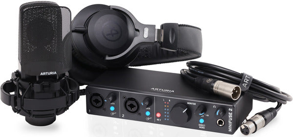 Arturia MiniFuse Recording Pack black