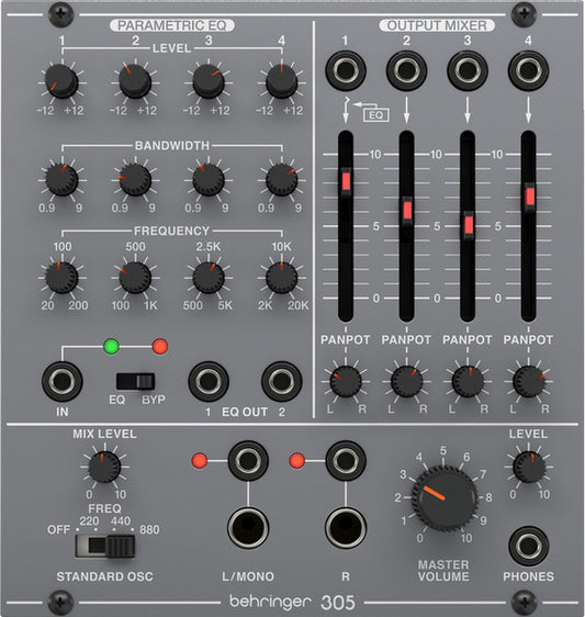Behringer 305 EQ  Equalizzatore Modulare