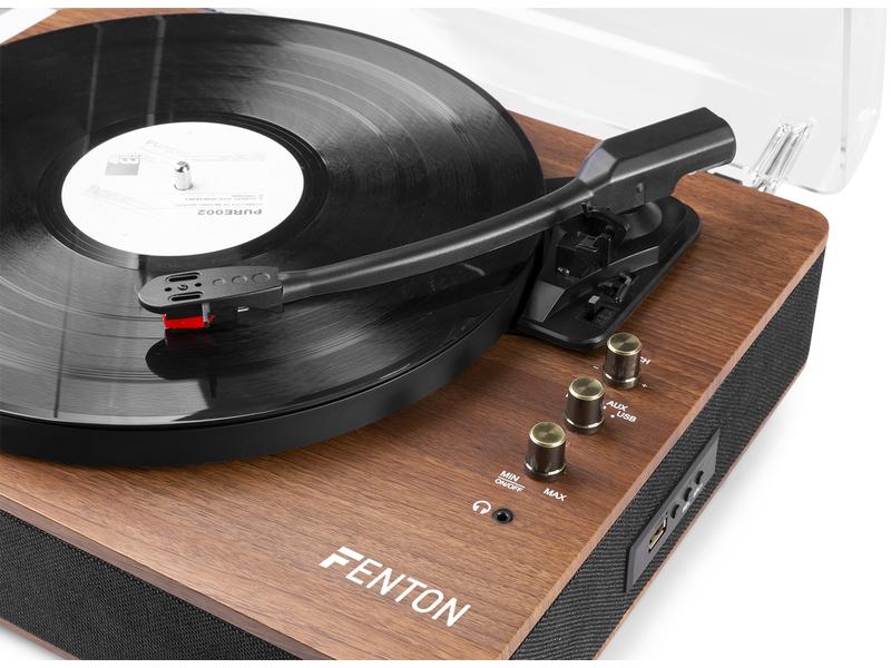 Fenton RP162 – Giradischi Stereo con Bluetooth, USB e Altoparlanti Integrati