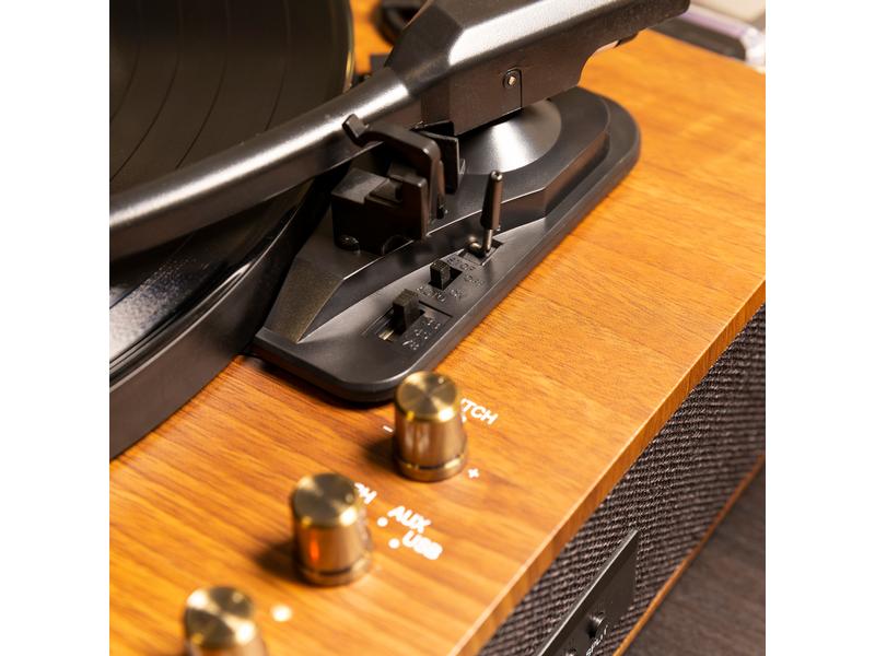 Fenton RP162 – Giradischi Stereo con Bluetooth, USB e Altoparlanti Integrati