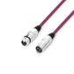 3 STAR MMF 0100 PUR Microphone Cable | Adam Hall® XLR female x XLR male | 1 m