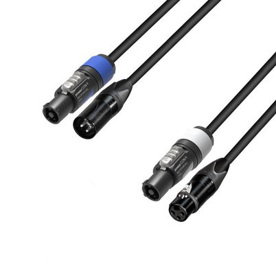 Adam Hall Cavo ibrido XLR x powerCON® | 5 metri