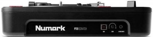 Numark PT01 Scratch Giradischi Portatile per DJ Rosso con USB