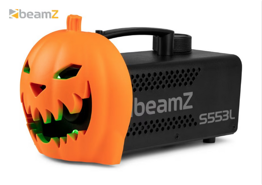 Macchina nebbiogena BeamZ S553L Set per Halloween