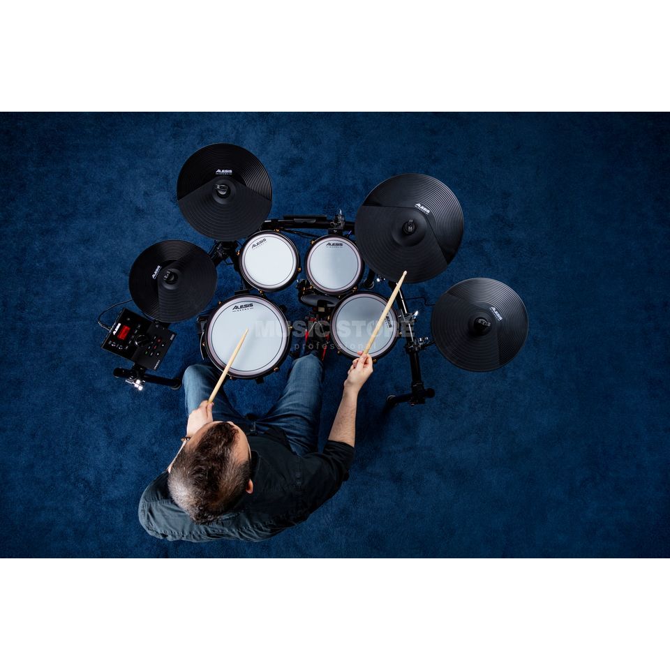 Alesis Strike Pro Kit SE Batteria elettronica premium a 11 pezzi con teste a rete