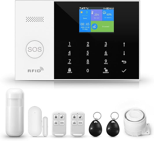 WIFI + GSM dual network alarm system