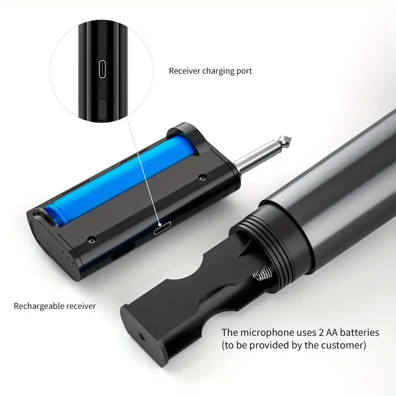 JYX U-180 Microfono dinamico wireless