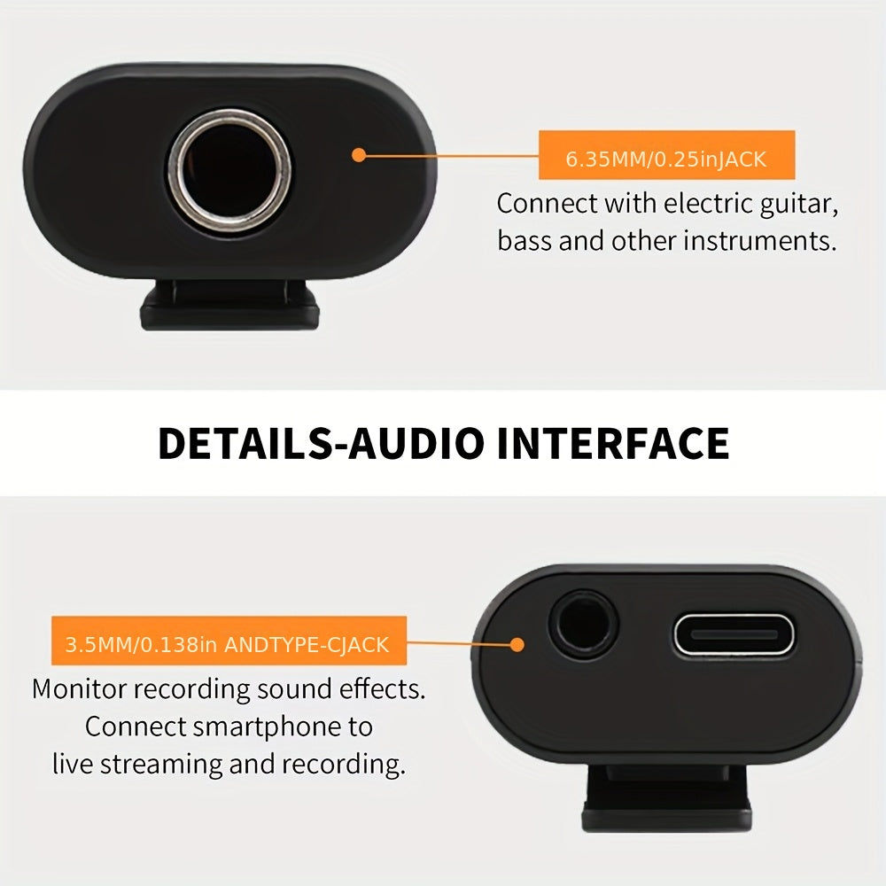 Scheda Audio Portatile USB-C con Jack Cuffie per Streaming