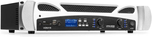 Amplificatore Vonyx VPA300 2x 150 W con Bluetooth e lettore MP3