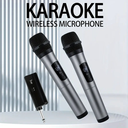 Heikuding  doppio Microfono per Karaoke Wireless