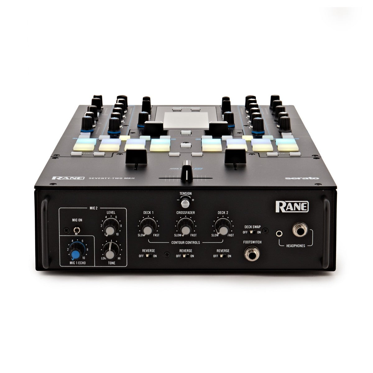 RANE SEVENTY-TWO MKII Mixer a 2 canali di qualità superiore costruito per i DJ professionisti di club e scratch