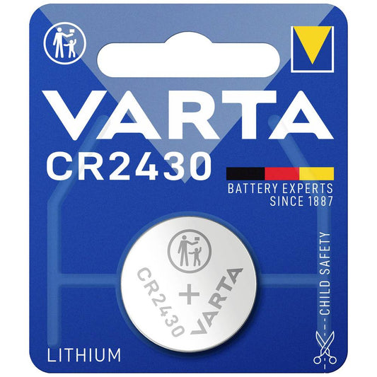 Varta 1 Pila a bottone CR 2430 Litio 290 mAh 3 V