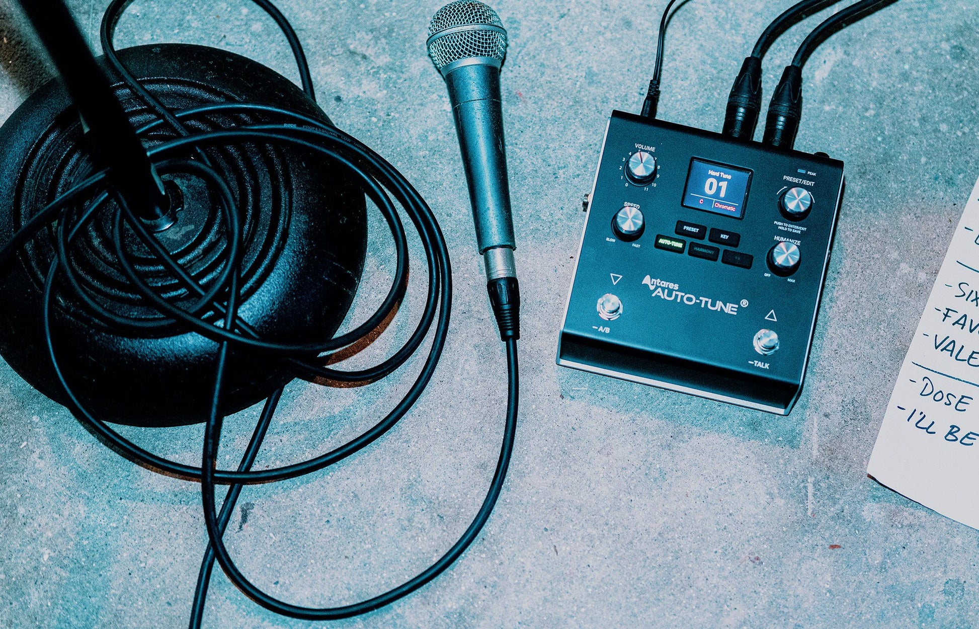 HeadRush VX5 Pedale Vocale con AutoTune® Antares, Interfaccia USB