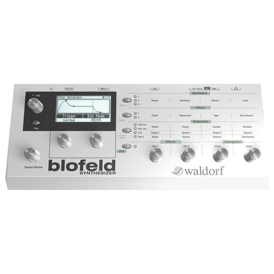 Waldorf Blofeld Desktop Bianco/Nero