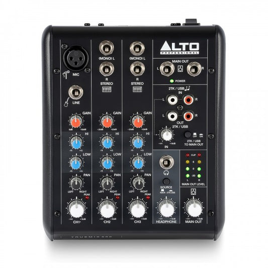 Alto TRUEMIX 500 Mixer analogico a 5 canali con USB