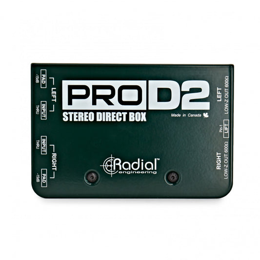 RADIAL Pro D2 Stereo Direct Box