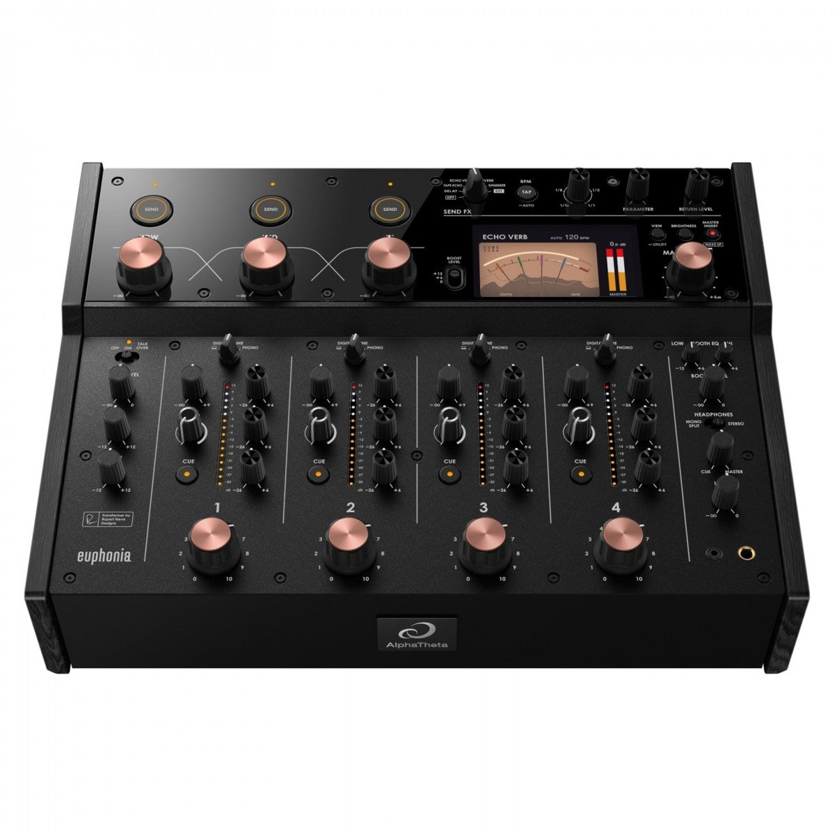 AlphaTheta Euphonia 4 Channel Rotary Mixer