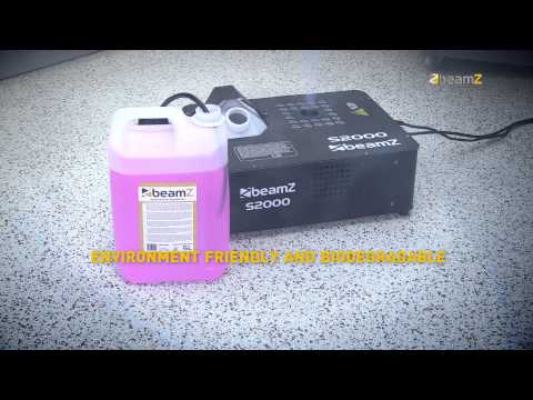 beamZ FSMF5H Fluido Nebbia 5L Alta Densità Rosa