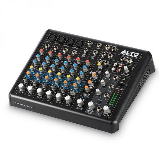 Alto TRUEMIX 800FX Mixer analogico compatto a 8 canali con USB, Bluetooth e ALESIS Multi FX