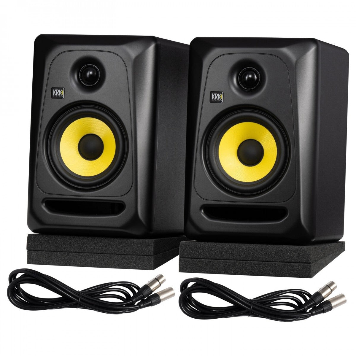 KRK Classic 5 Powered Studio Monitor Pack